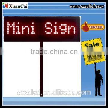 So cool!!! Electronic ,Led ,P4.75-8*48, handheld paging board/display/sign