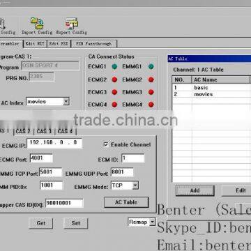 4in1 Satellite Dvb-s2 Dvb-c Transmodulator(DisEqc/22KHz,8*DVB-S/S2+4*ASI In,4 QAM RF Out) photo-5