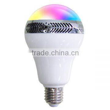 Super bright RGBW LED Music bulb for bedroom