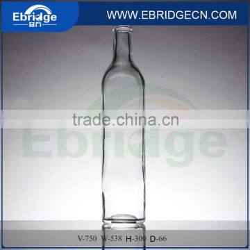 75cl clear vodka glass bottle, glass wine bottle champagne glass bottle