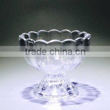 Glass jelly cups ice cream cup