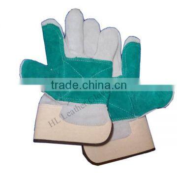 Cow Leather Welding Gloves Industry Protective Working Safety Gloves