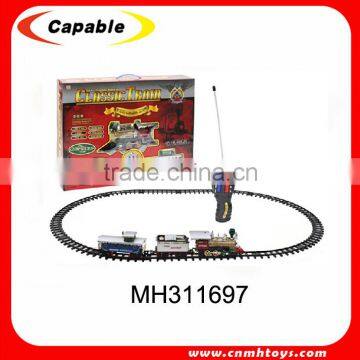 2016 New classic train set BO musical track train