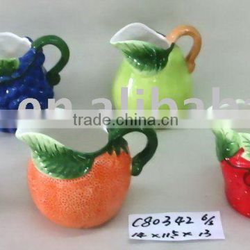 ceramic milk pot