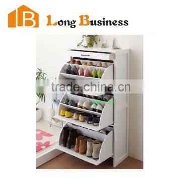 LB-JL5008 Europe style wooden melamine shoe cabinet