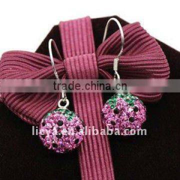 Strawberry Crystal stone Earrings