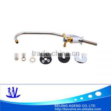 Single hole deck mounted Installation and spray type kitchen faucet tap