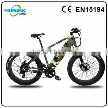 2016 fat tire electirc bicycle with bafang motor