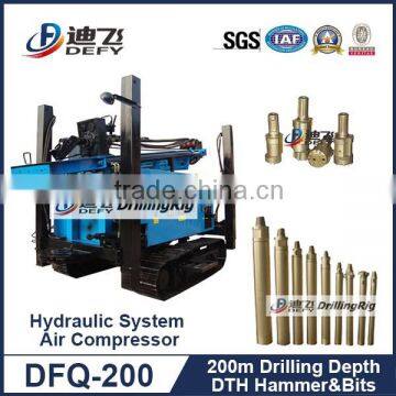 Widely Used Hydraulic Water Well Drill Rig Machine DFQ-200