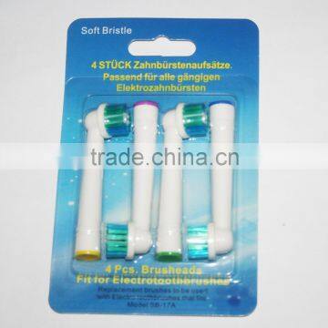 exact electric toothbrush heads eb-17a for oral b eb17 toothbrushes