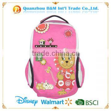 Young girls cartoon little Lion printing school outoor backpack bags