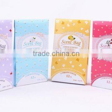 New package many different scents OEM manufactured fragrance sachet