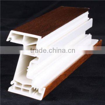 Quality Extruded 6 Chambers Plastic Casement Window Sash Profile photo-3