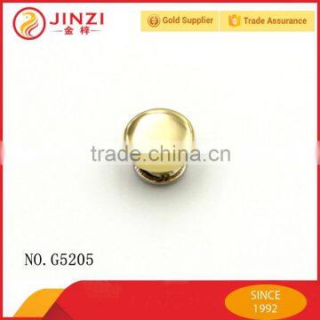 Trolley bag parts fastener,zinc alloy flat cap rivet                        
                                                Quality Choice