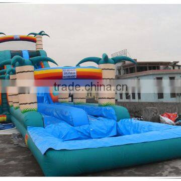 Factory direct sale aqua inflatable slide, cheap inflatable water slide, amusement park equipment