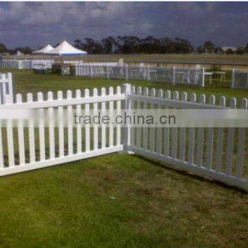 PVC temporary fencing