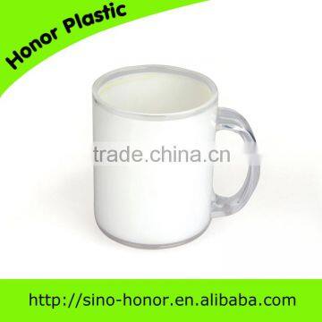 plastic cup with cartoon character