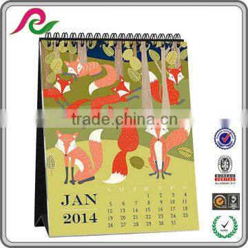 stand calendar supplier art paper calendar