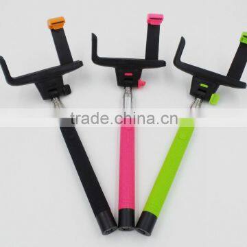 2014 camera accessory kjstar wireless shutter monopod for iphone with excellent quality