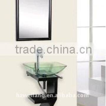 Model Simple glass vanity MJ-943