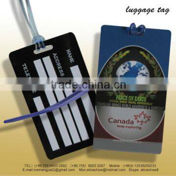 Plastic Luggage Tag