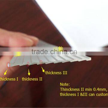 Anodized Treatment Aluminum Alloy Extrusion Profile for Fluorsecent Light Reflector photo-3