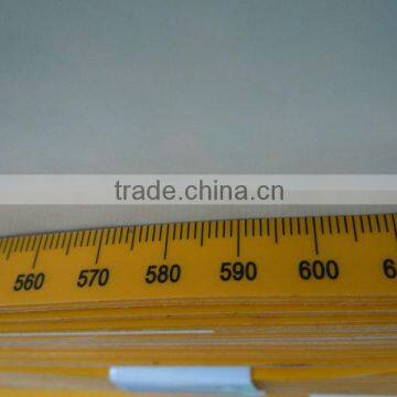 Adhesive measure tape