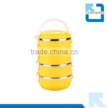 Round Insulated Stainless Steel Lunch Box & Bento Box photo-2