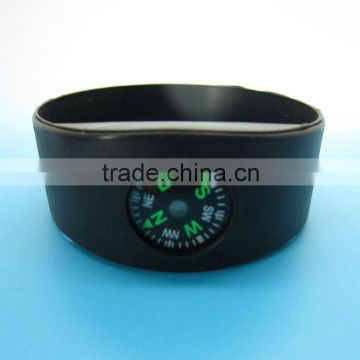 100% silicone Soft Flexible new compass band