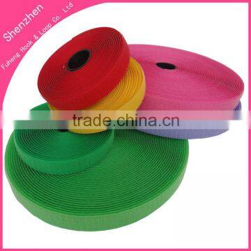Garment Accessory Nylon Mix Polyester Colored Magic Tape Hook and Loop Tapes photo-4