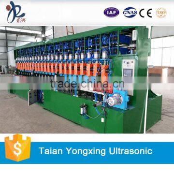 Ultrasonic geogrid welding machine for producing steel plastic geogrid,mining geogrid