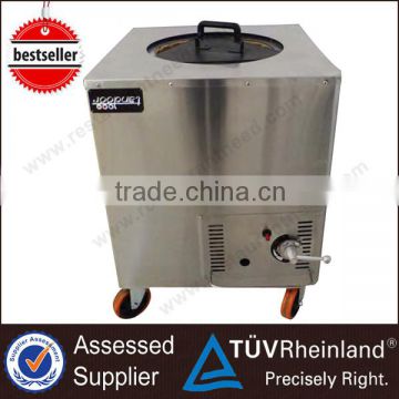 (CE Approval) Stainless Steel Eco-Friendly Gas Tandoor oven