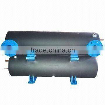 Heat exchanger with high effeciecy strong anti-corrosion for swimming pool with PVC shell titanium coil for high temperature