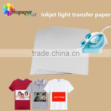 100% Cotton T-shirt Light Transfer Paper A4