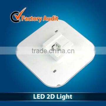 14W 2D LED Panel Light 1400 lumens GR8 2pin