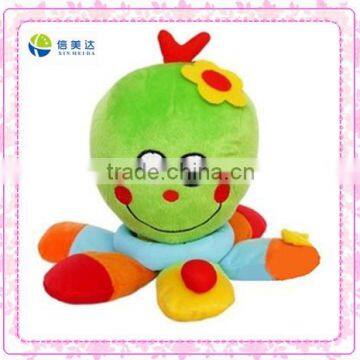 Funny plush octopus baby toys