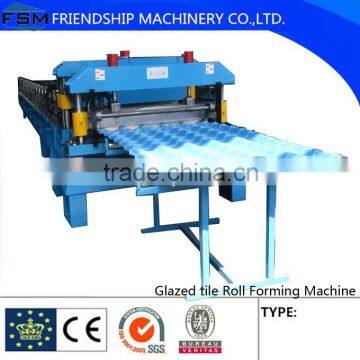 Wave Profile Steel Glazed Tile Roll Forming Machine,Classical Type