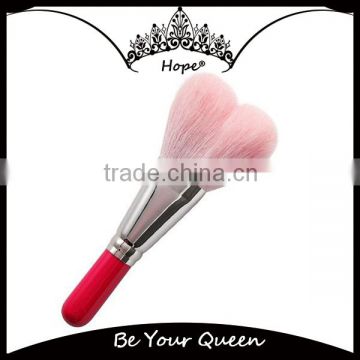 Portable 1 PC Pro Heart Shaped Brush Blush Makeup Cosmetic Tool