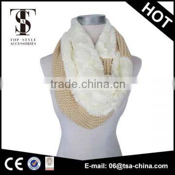 New fashion accessories desiign warm woman winter scarf