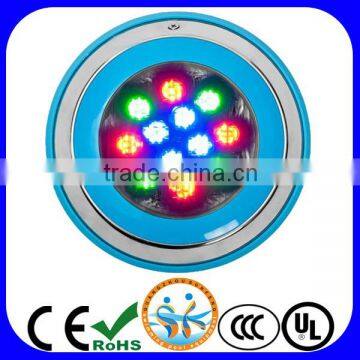 602S stainless steel RGB swimming pool light, 12V led underwater light