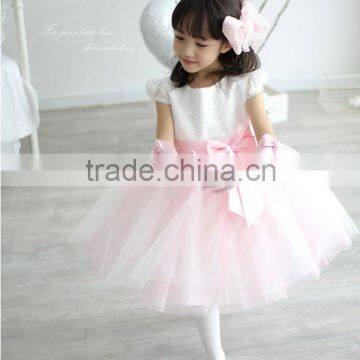 2015 Flower Girl Dress New Design & Wholesale Cheap Girl Party Dress & Ankle Length Chiffon Flower Girl Dress Girls Party Dress photo-4