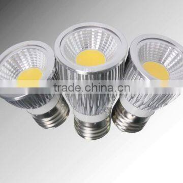 60degree E27 epistar cob LED spotlight