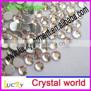 flat back rhinestone DIY nailart decoration crystal ss16 aquamarine