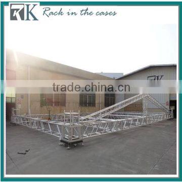 RK Wholesale Aluminum 40X40 roof Stage Truss for Concern