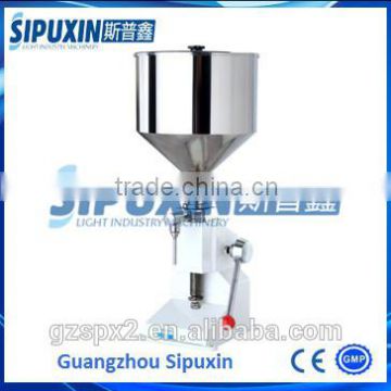 Sipuxin-5-50 ml Manual filling machine, food grade stainless                        
                                                Quality Choice