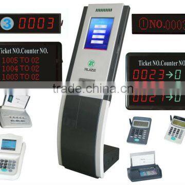 wireless queue management/digital queue manager/ticket printer queue management system/waiting line queue management