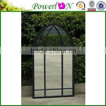 Shabby Chic Wrought Iron Frame Garden Mirror For Home and Garden Decoration PL08-33342