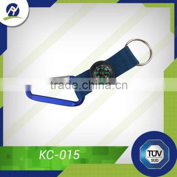Printed Carabiner Lanyard With Compass photo-3