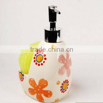 ceramic kitchen soap dispenser with clean ball