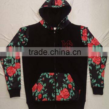 CUSTOM MADE SUBLIMATION HOODED SWEAT SHIRT